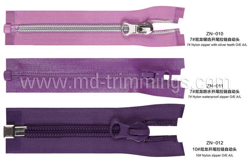 Nylon zipper lace tape O/E A/L - 457