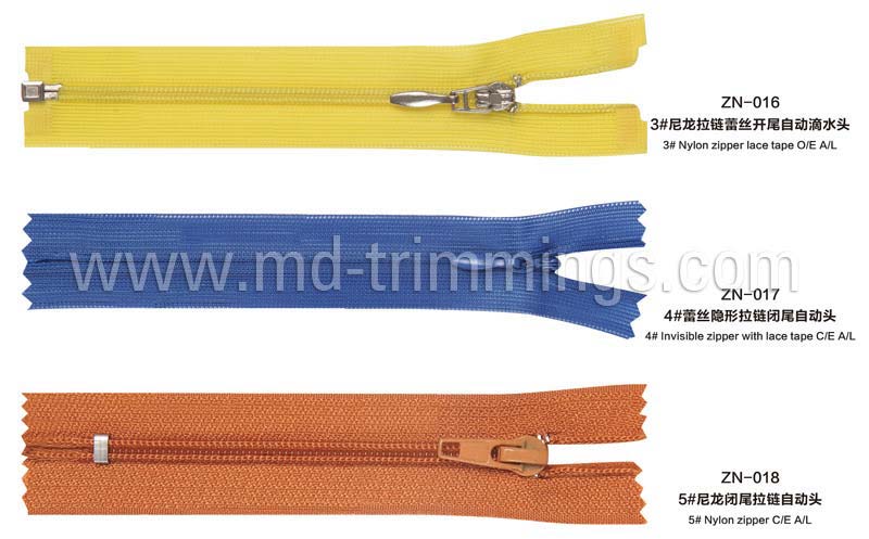 Nylon zipper lace tape C/E A/L - 459