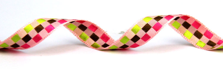 Multi-chedked Ribbon - 567