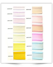 Sheer with Satin Edges - 589