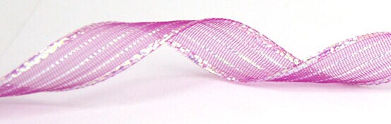Sheer with Iridescent Stripes - 591