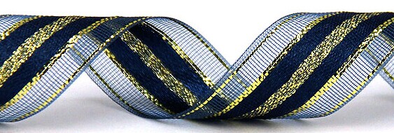 Satin-Sheer w / Gold Metallic - 602